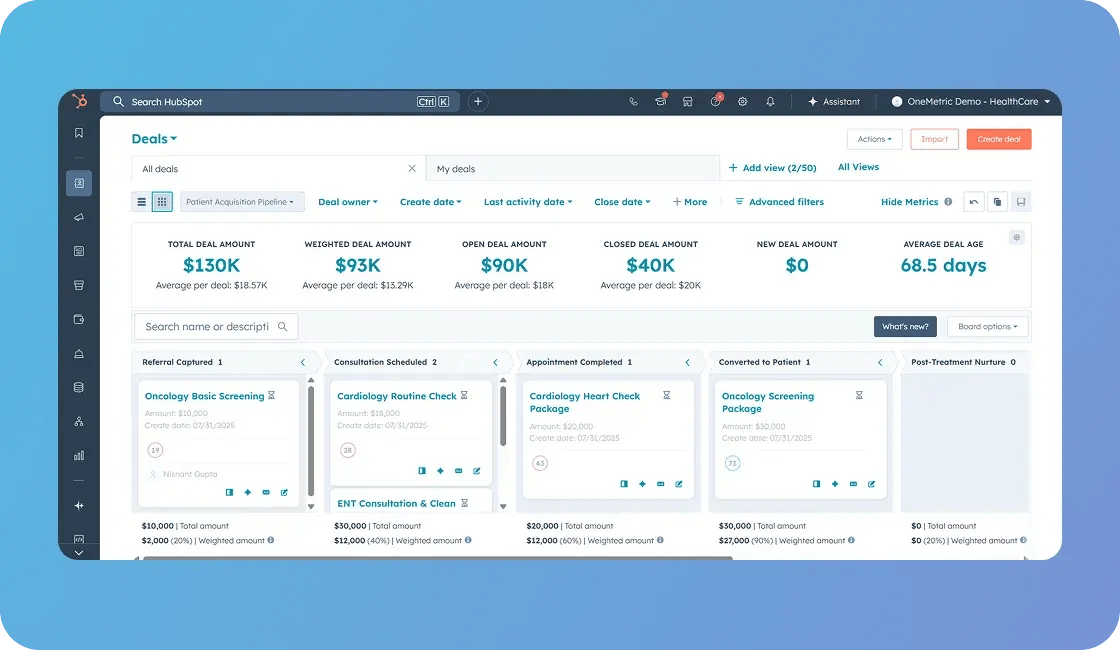Connected Integrations for Healthcare Systems