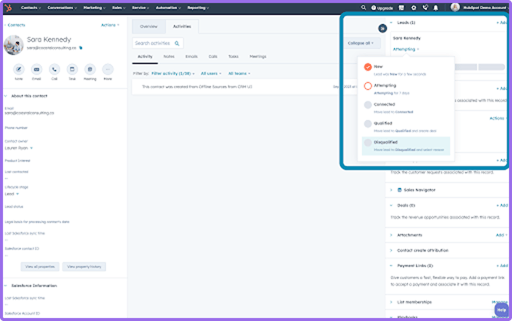 Optimize leads