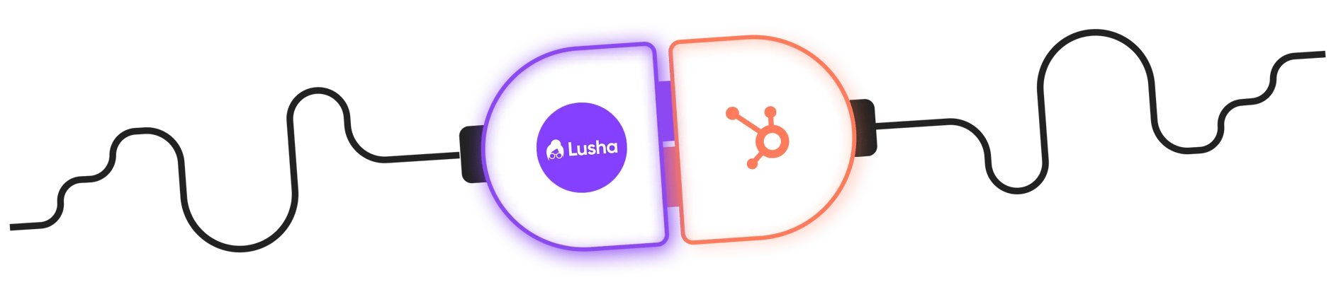 Lusha with HubSpot