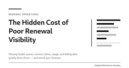 The Hidden Cost of Poor Renewal Visibility in Your CRM