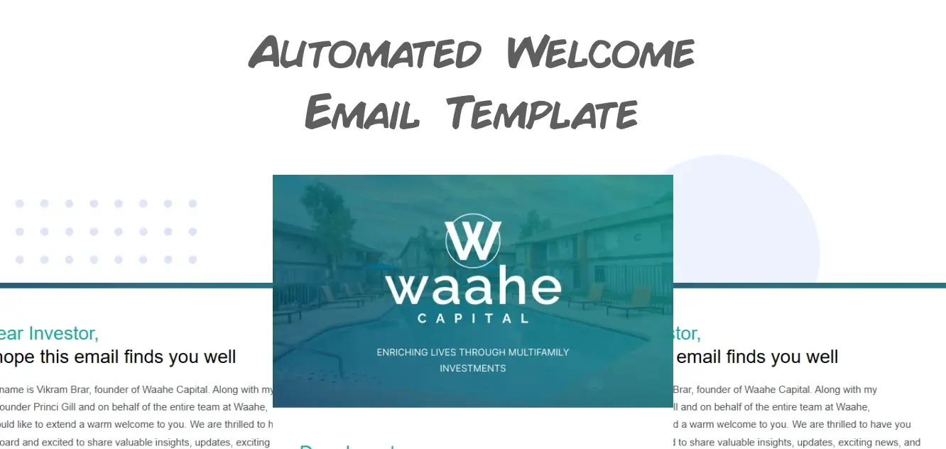 Welcome
